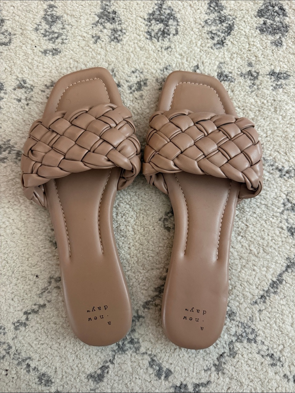 A New Day Flat Braided Sandals